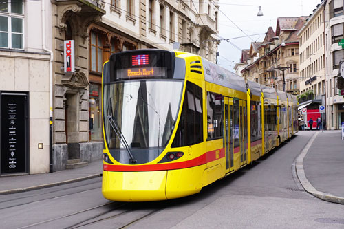 Basel BLT  Be6/8 Stadler Tango Tram - www.simplonpc.co.uk - Photo: ©Ian Boyle 26th July 2017