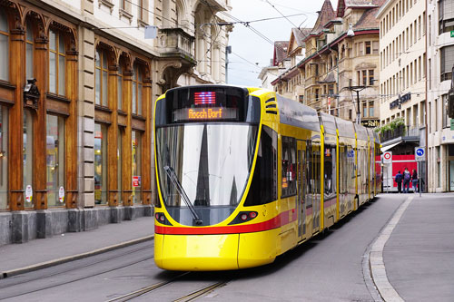 Basel BLT  Be6/8 Stadler Tango Tram - www.simplonpc.co.uk - Photo: ©Ian Boyle 26th July 2017