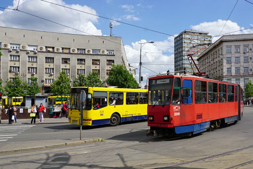 Belgrade KT4 Tram - www.spimplonpc.co.uk - Photo: ©Ian Boyle 17th May 2016