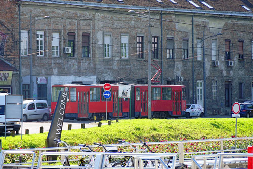 Belgrade KT4 Tram - www.spimplonpc.co.uk - Photo: ©Ian Boyle 17th May 2016