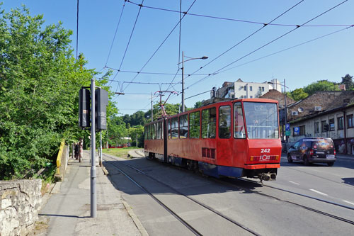 Belgrade KT4 Tram - www.spimplonpc.co.uk - Photo: ©Ian Boyle 17th May 2016