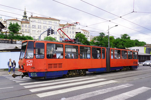 Belgrade KT4 Tram - www.spimplonpc.co.uk - Photo: ©Ian Boyle 17th May 2016