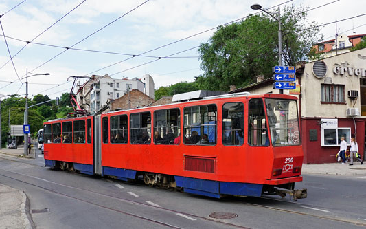 Belgrade KT4 Tram - www.spimplonpc.co.uk - Photo: ©Ian Boyle 17th May 2016