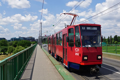 Belgrade KT4 Tram - www.spimplonpc.co.uk - Photo: ©Ian Boyle 17th May 2016