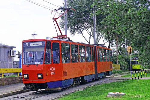 Belgrade KT4 Tram - www.spimplonpc.co.uk - Photo: ©Ian Boyle 17th May 2016