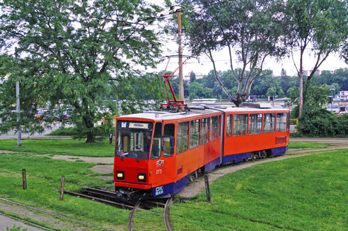 Belgrade KT4 Tram - www.spimplonpc.co.uk - Photo: ©Ian Boyle 17th May 2016