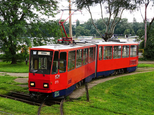 Belgrade KT4 Tram - www.spimplonpc.co.uk - Photo: ©Ian Boyle 17th May 2016