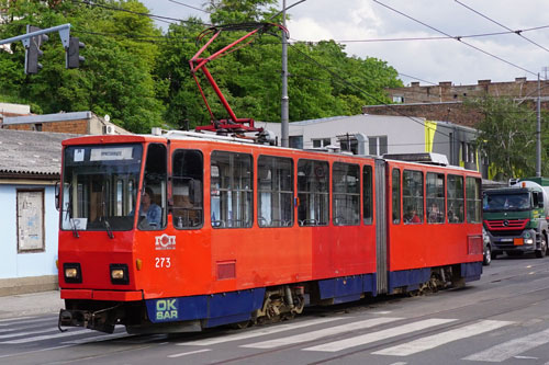 Belgrade KT4 Tram - www.spimplonpc.co.uk - Photo: ©Ian Boyle 17th May 2016