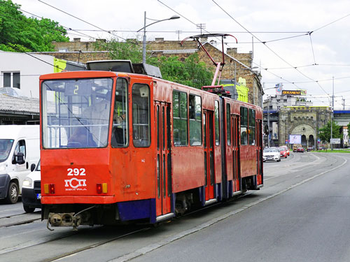 Belgrade KT4 Tram - www.spimplonpc.co.uk - Photo: ©Ian Boyle 17th May 2016