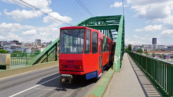 Belgrade KT4 Tram - www.spimplonpc.co.uk - Photo: ©Ian Boyle 17th May 2016