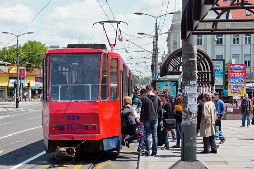 Belgrade KT4 Tram - www.spimplonpc.co.uk - Photo: ©Ian Boyle 17th May 2016