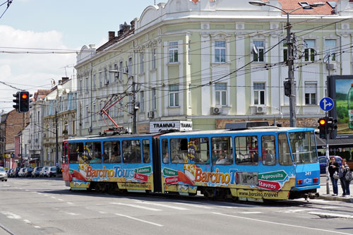 Belgrade KT4 Tram - www.spimplonpc.co.uk - Photo: ©Ian Boyle 17th May 2016