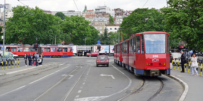 Belgrade KT4 Tram - www.spimplonpc.co.uk - Photo: ©Ian Boyle 17th May 2016