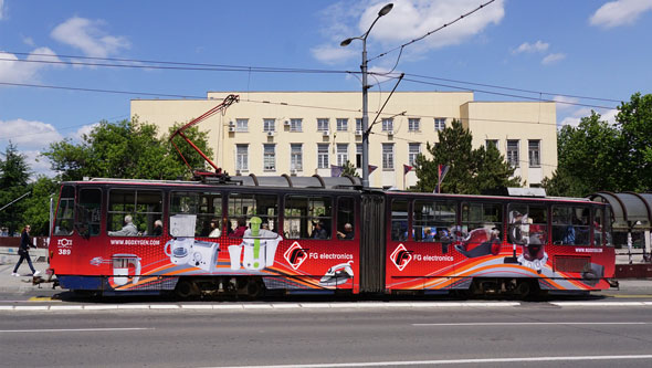 Belgrade KT4 Tram - www.spimplonpc.co.uk - Photo: ©Ian Boyle 17th May 2016