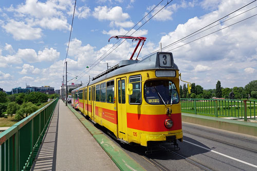 Belgrade ex-Basel Be4/6 Tram - www.spimplonpc.co.uk - Photo: ©Ian Boyle 17th May 2016