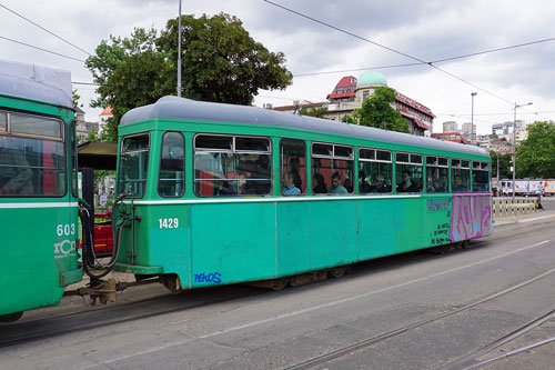 Belgrade ex-Basel Be4/6 Tram - www.spimplonpc.co.uk - Photo: ©Ian Boyle 17th May 2016