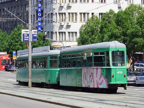 Belgrade ex-Basel Be4/6 Tram - www.spimplonpc.co.uk - Photo: ©Ian Boyle 17th May 2016