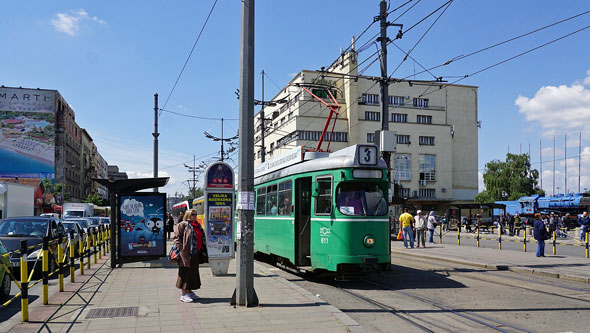 Belgrade ex-Basel Be4/6 Tram - www.spimplonpc.co.uk - Photo: ©Ian Boyle 17th May 2016