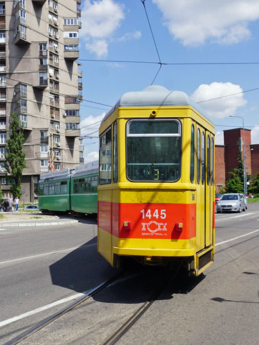 Belgrade ex-Basel Be4/6 Tram - www.spimplonpc.co.uk - Photo: ©Ian Boyle 17th May 2016