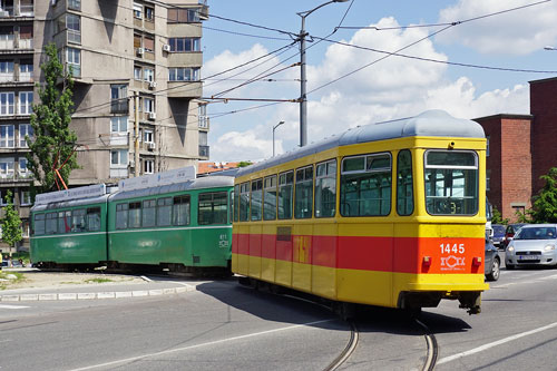 Belgrade ex-Basel Be4/6 Tram - www.spimplonpc.co.uk - Photo: ©Ian Boyle 17th May 2016