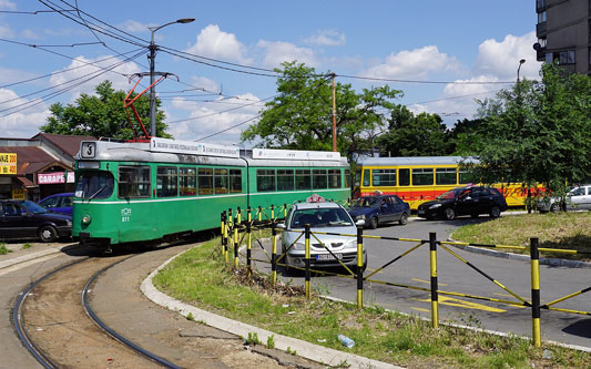 Belgrade ex-Basel Be4/6 Tram - www.spimplonpc.co.uk - Photo: ©Ian Boyle 17th May 2016