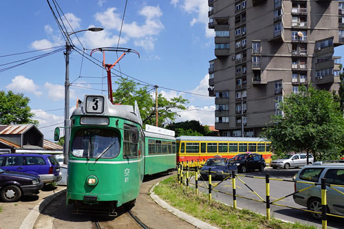 Belgrade ex-Basel Be4/6 Tram - www.spimplonpc.co.uk - Photo: ©Ian Boyle 17th May 2016