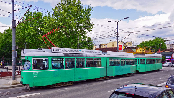 Belgrade ex-Basel Be4/6 Tram - www.spimplonpc.co.uk - Photo: ©Ian Boyle 17th May 2016