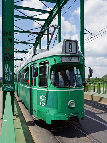 Belgrade ex-Basel Be4/6 Tram - www.spimplonpc.co.uk - Photo: ©Ian Boyle 17th May 2016