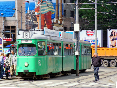 Belgrade ex-Basel Be4/6 Tram - www.spimplonpc.co.uk - Photo: ©Ian Boyle 17th May 2016