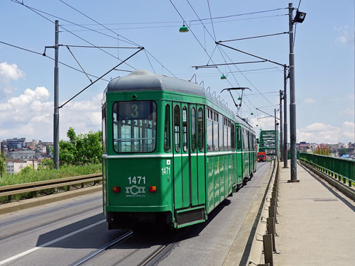 Belgrade ex-Basel Be4/6 Tram - www.spimplonpc.co.uk - Photo: ©Ian Boyle 17th May 2016