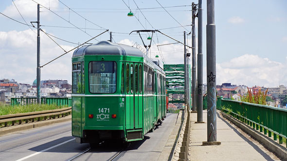 Belgrade ex-Basel Be4/6 Tram - www.spimplonpc.co.uk - Photo: ©Ian Boyle 17th May 2016