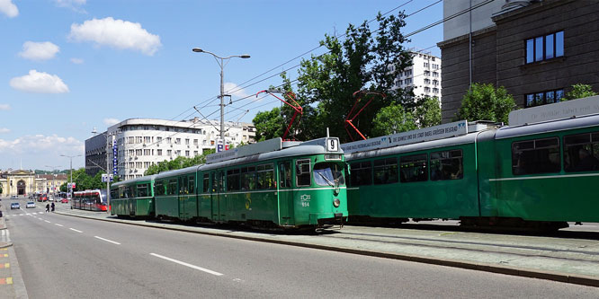 Belgrade ex-Basel Be4/6 Tram - www.spimplonpc.co.uk - Photo: ©Ian Boyle 17th May 2016