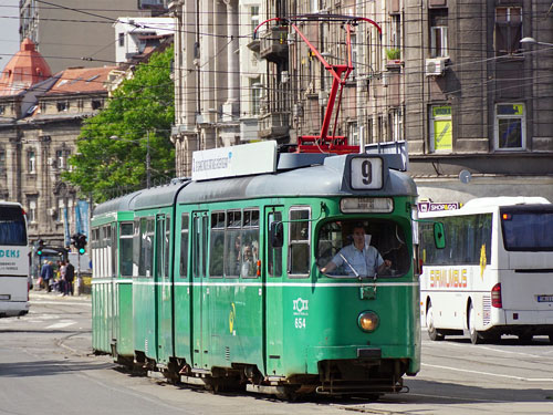 Belgrade ex-Basel Be4/6 Tram - www.spimplonpc.co.uk - Photo: ©Ian Boyle 17th May 2016