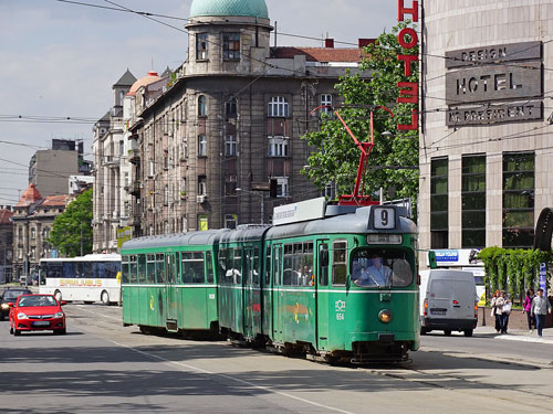 Belgrade ex-Basel Be4/6 Tram - www.spimplonpc.co.uk - Photo: ©Ian Boyle 17th May 2016