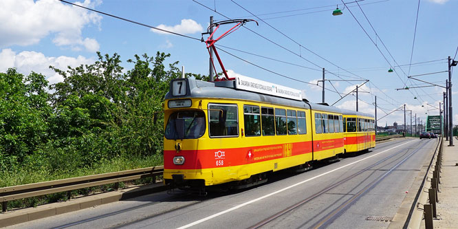 Belgrade ex-Basel Be4/6 Tram - www.spimplonpc.co.uk - Photo: ©Ian Boyle 17th May 2016