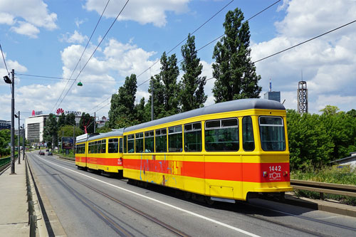 Belgrade ex-Basel Be4/6 Tram - www.spimplonpc.co.uk - Photo: ©Ian Boyle 17th May 2016