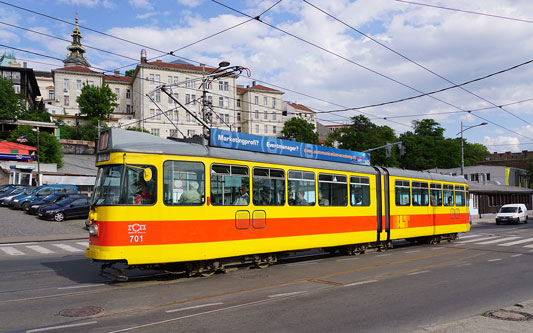 Belgrade ex-Basel Be4/6 Tram - www.spimplonpc.co.uk - Photo: ©Ian Boyle 17th May 2016