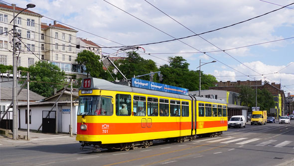 Belgrade ex-Basel Be4/6 Tram - www.spimplonpc.co.uk - Photo: ©Ian Boyle 17th May 2016