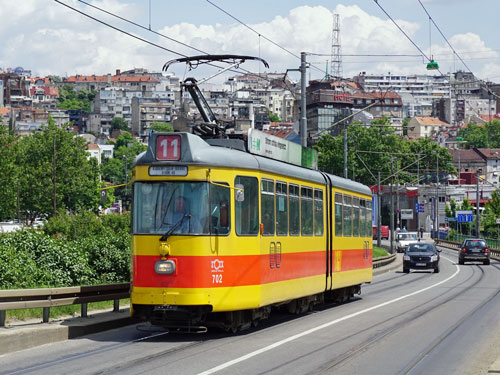 Belgrade ex-Basel Be4/6 Tram - www.spimplonpc.co.uk - Photo: ©Ian Boyle 17th May 2016