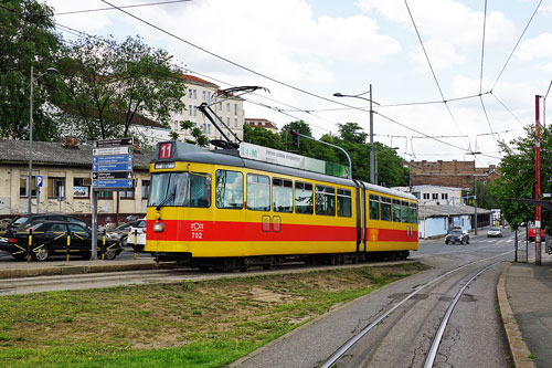 Belgrade ex-Basel Be4/6 Tram - www.spimplonpc.co.uk - Photo: ©Ian Boyle 17th May 2016