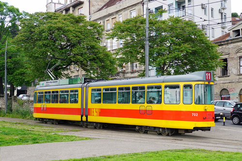 Belgrade ex-Basel Be4/6 Tram - www.spimplonpc.co.uk - Photo: ©Ian Boyle 17th May 2016