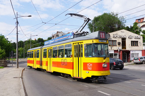 Belgrade ex-Basel Be4/6 Tram - www.spimplonpc.co.uk - Photo: ©Ian Boyle 17th May 2016