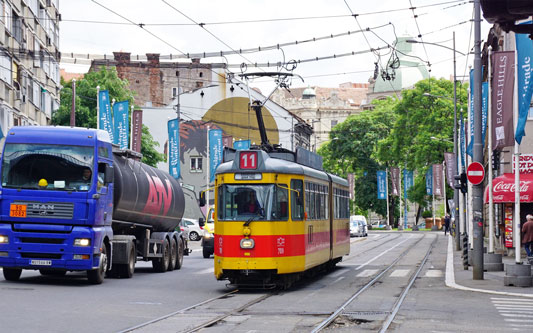 Belgrade ex-Basel Be4/6 Tram - www.spimplonpc.co.uk - Photo: ©Ian Boyle 17th May 2016