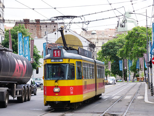 Belgrade ex-Basel Be4/6 Tram - www.spimplonpc.co.uk - Photo: ©Ian Boyle 17th May 2016