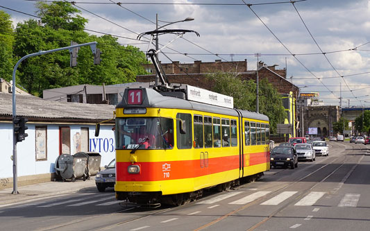 Belgrade ex-Basel Be4/6 Tram - www.spimplonpc.co.uk - Photo: ©Ian Boyle 17th May 2016