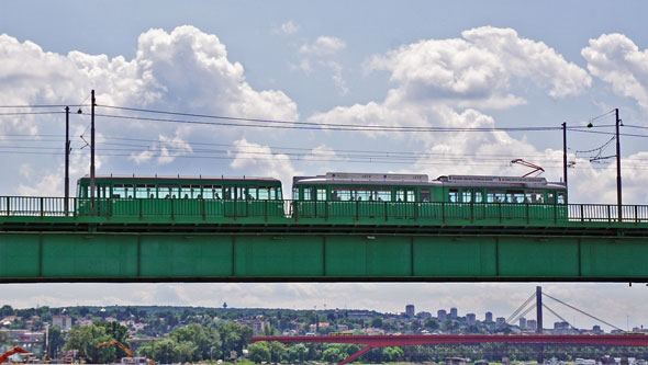 Belgrade ex-Basel Be4/6 Tram - www.spimplonpc.co.uk - Photo: ©Ian Boyle 17th May 2016