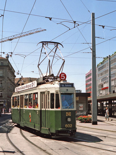 Bern Swiss Standard Tram - www.simplonpc.co.uk - Photo: ©1985 Ian Boyle