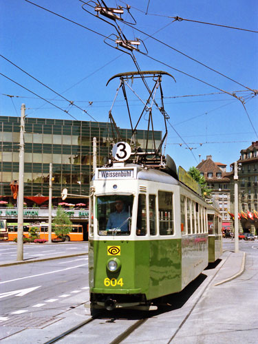 Bern Swiss Standard Tram - www.simplonpc.co.uk - Photo: ©1985 Ian Boyle