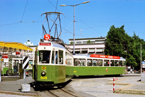 Bern Swiss Standard Tram - www.simplonpc.co.uk - Photo: ©1985 Ian Boyle