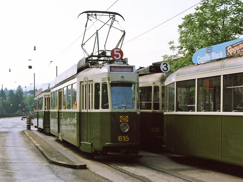 Bern Swiss Standard Tram - www.simplonpc.co.uk - Photo: ©1985 Ian Boyle